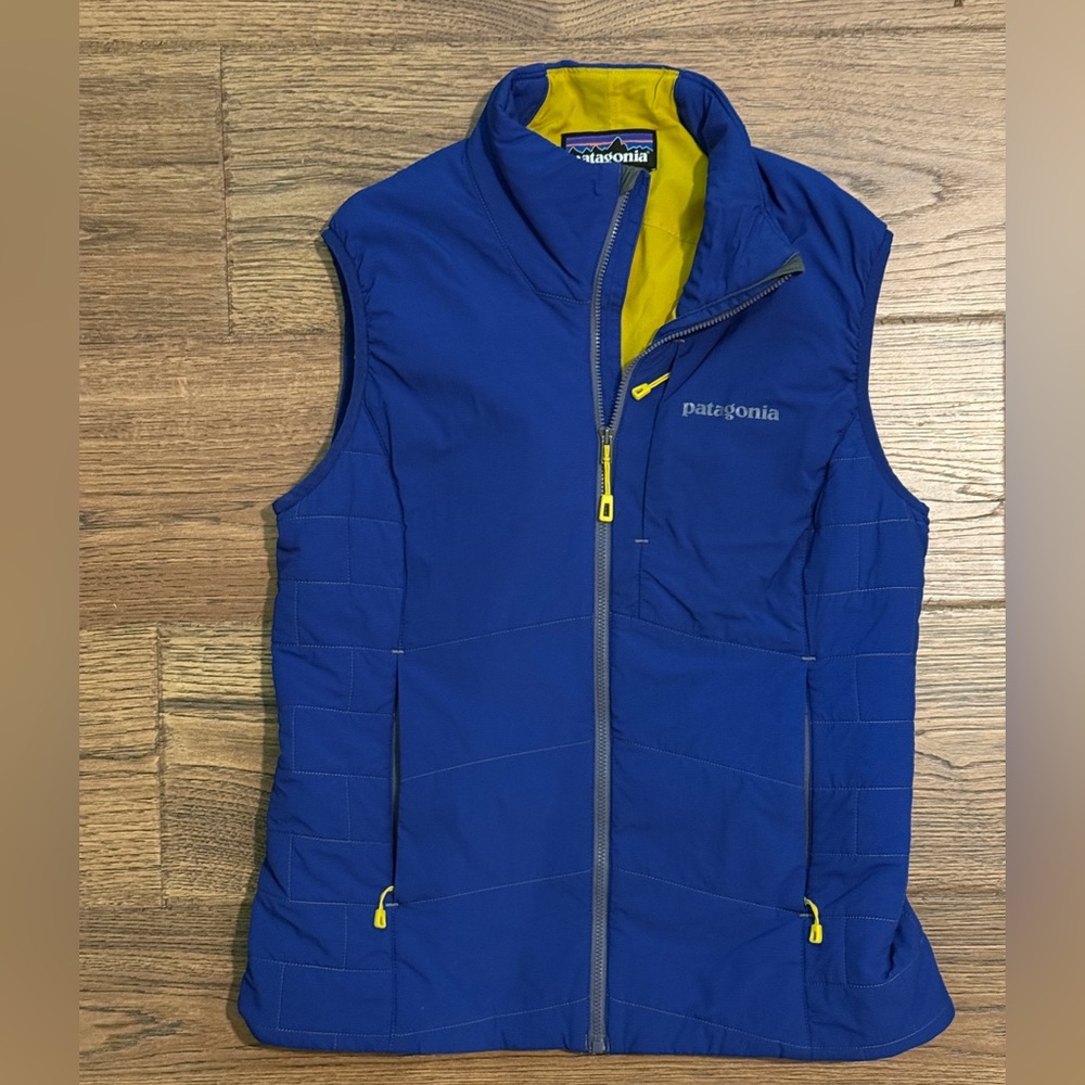 Patagonia Women's Nano Air Vest in Bright Blue